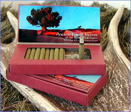 gift box of juniper incense