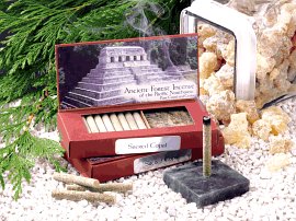 copal incense gift box